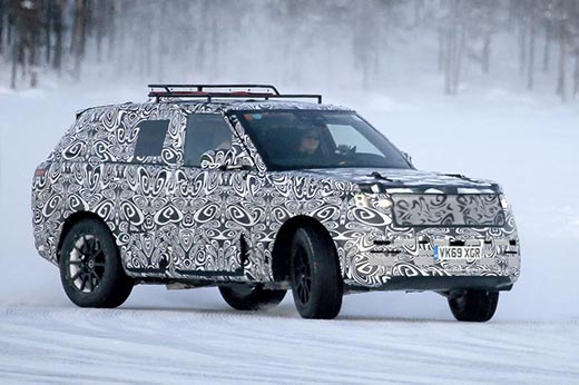 All-new Range Rover Sport spotted testing
